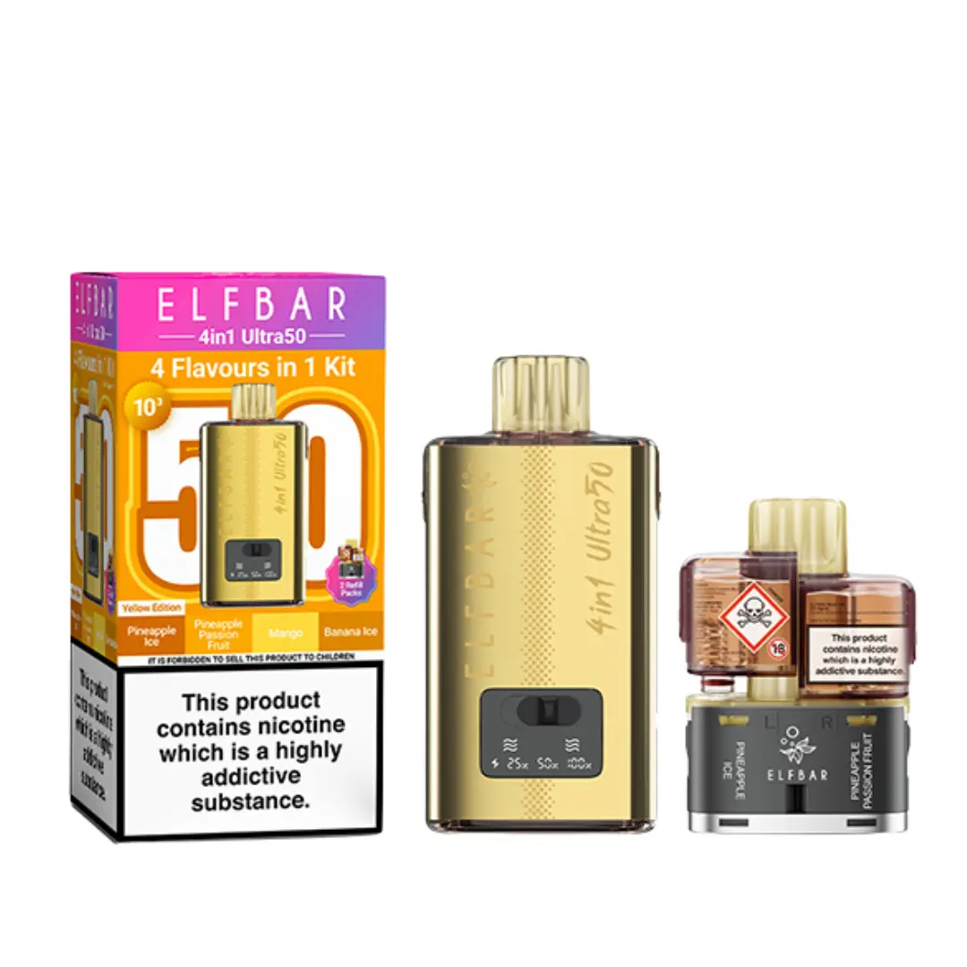 Elf Bar 4 in 1 Ultra 50 Vape Kit - Image 11