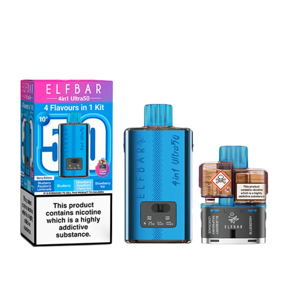 Elf Bar 4 in 1 Ultra 50 Vape Kit - Image 2