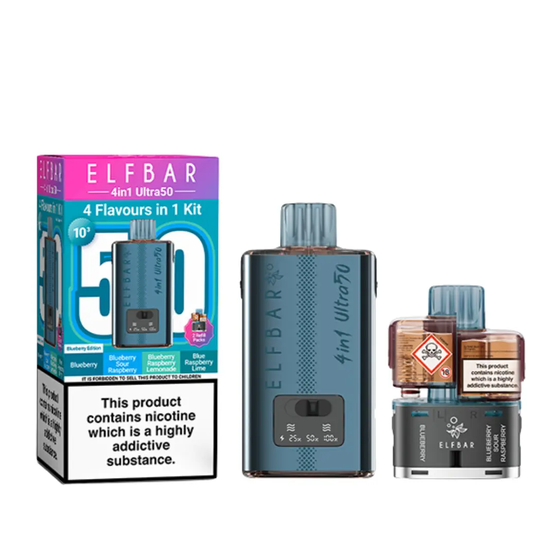 Elf Bar 4 in 1 Ultra 50 Vape Kit - Image 3