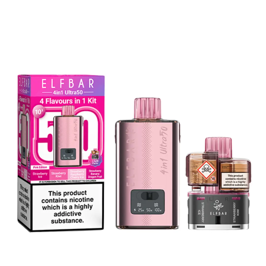 Elf Bar 4 in 1 Ultra 50 Vape Kit - Image 6