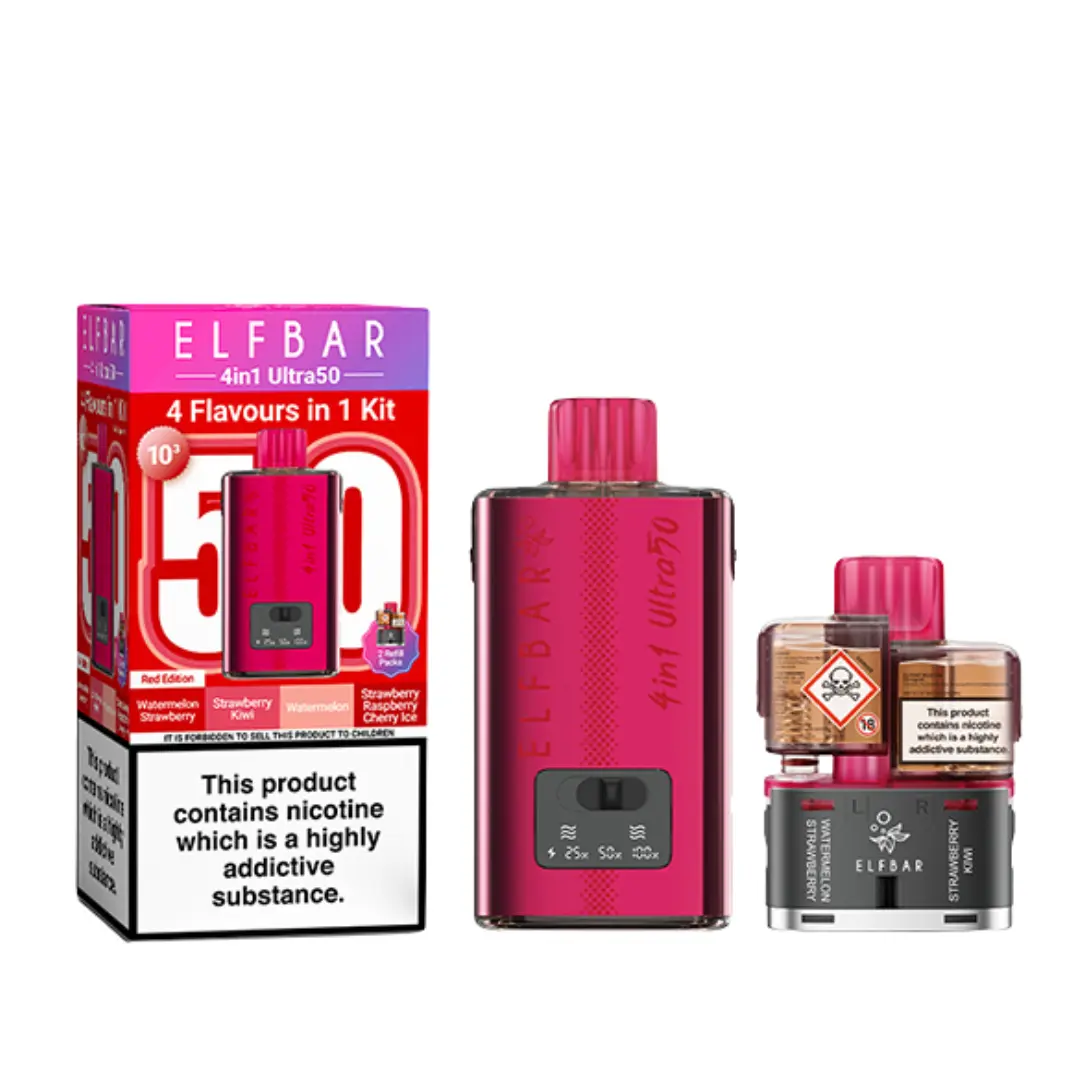Elf Bar 4 in 1 Ultra 50 Vape Kit - Image 8
